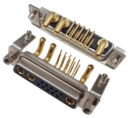 13W3 母 電流彎焊闆式鉚11.6支架 鎖4-40UNC 4.8螺絲 