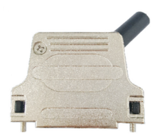 D-Sub 37Pin 45度金屬殼 短螺杆 